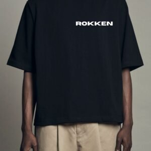 Luffy wanted poster T-shirt Black